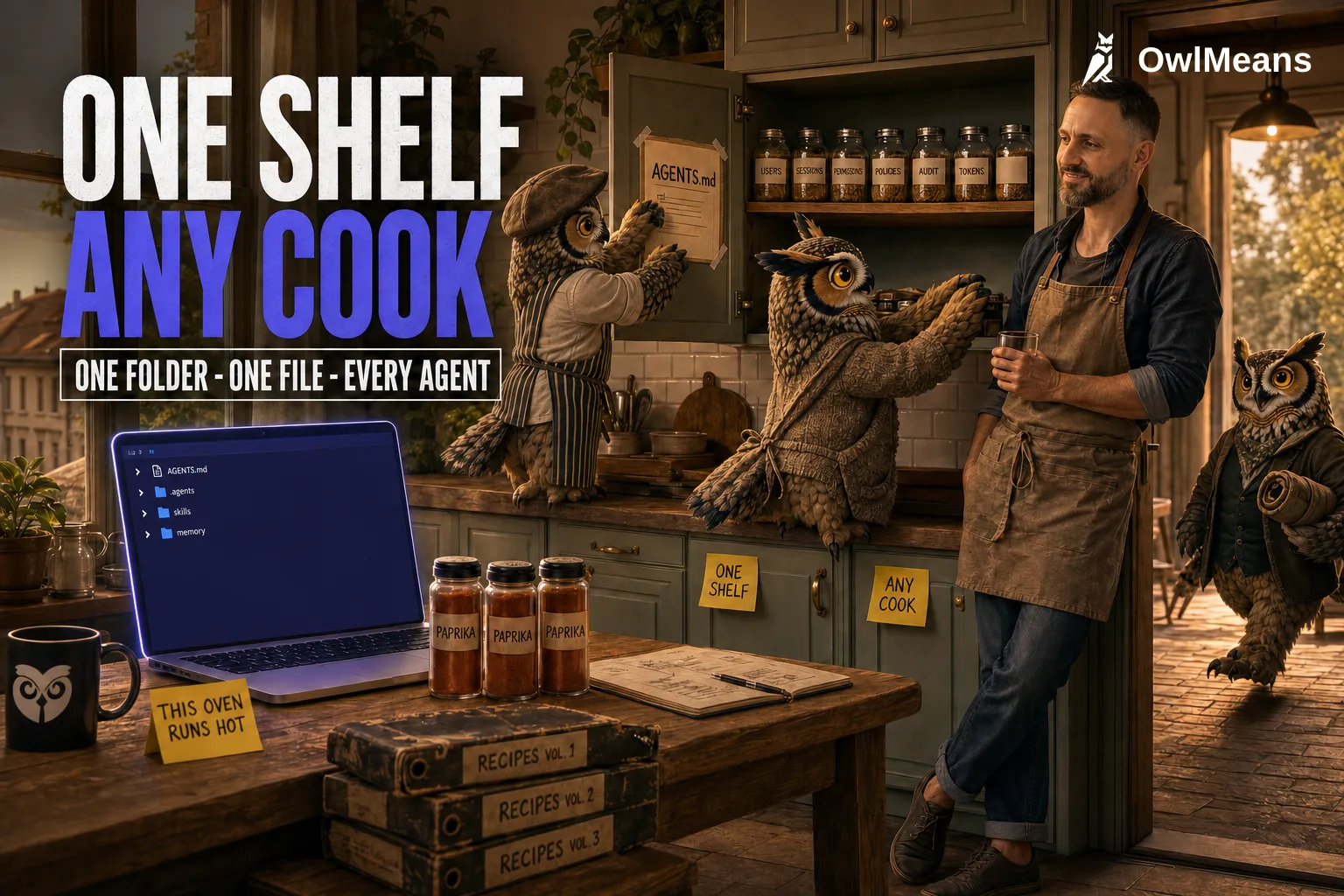 One Shelf, Any Cook