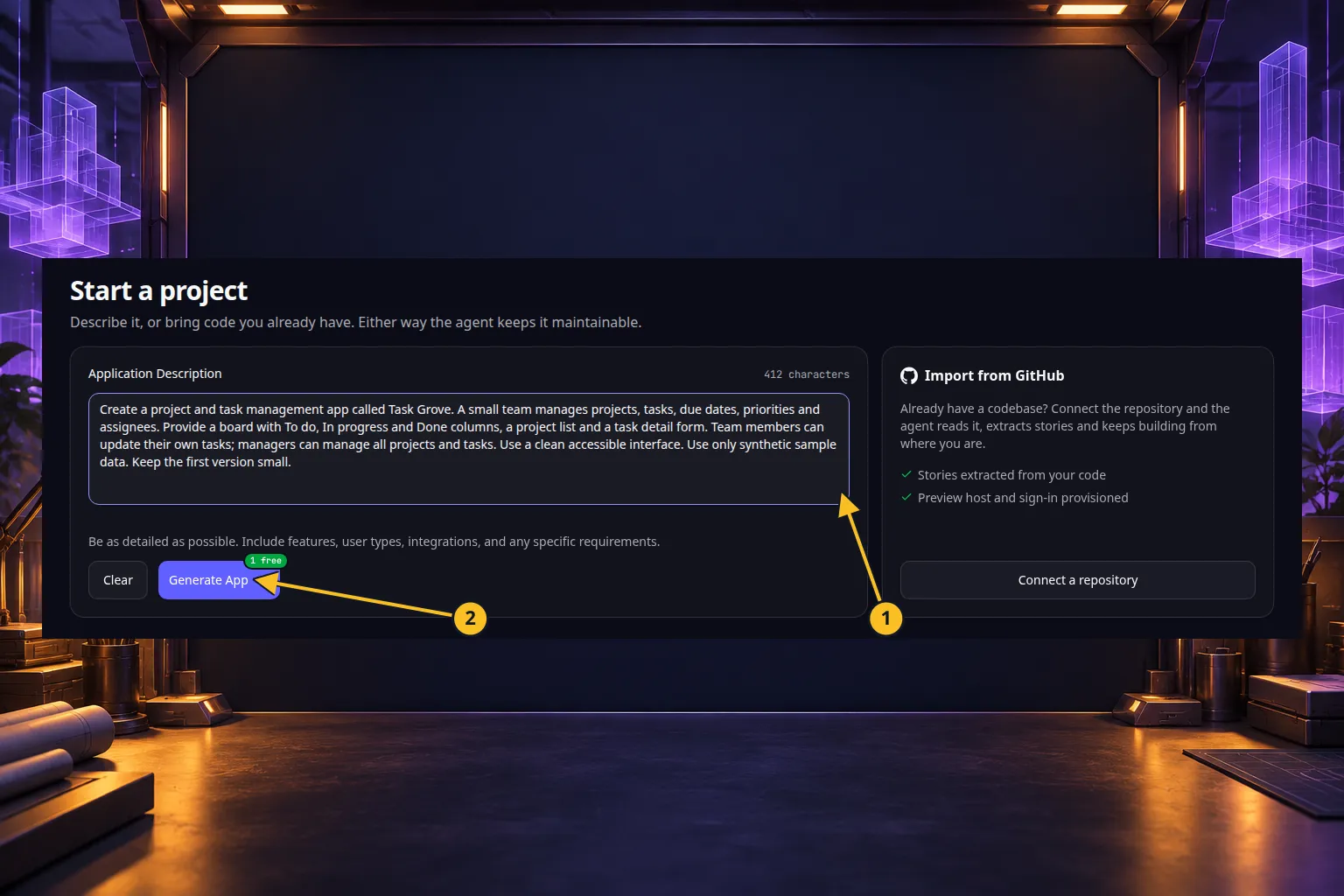 OwlMeans Platform overview: real interface with decorative framing